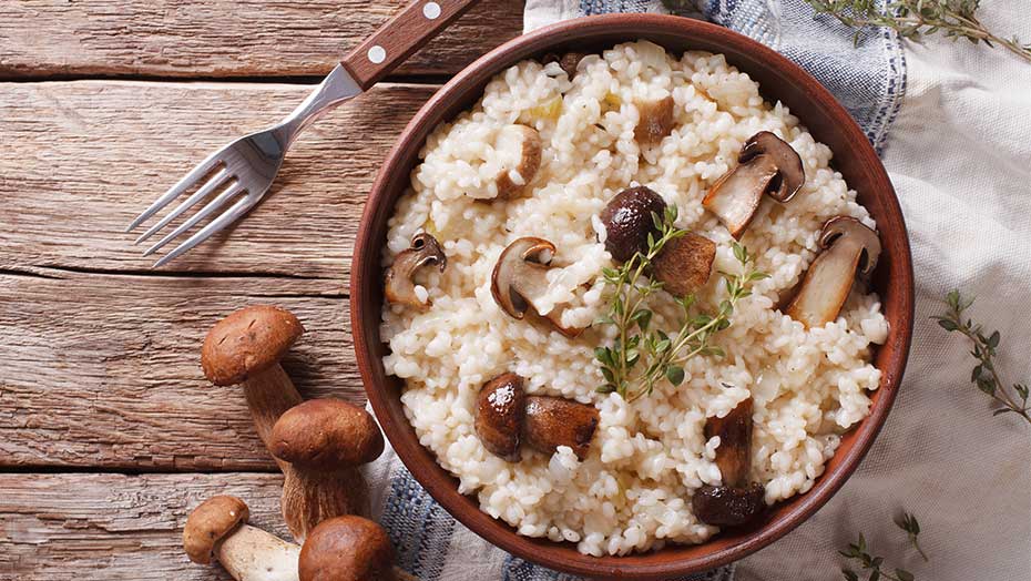 Risotto de setas y coliflor image